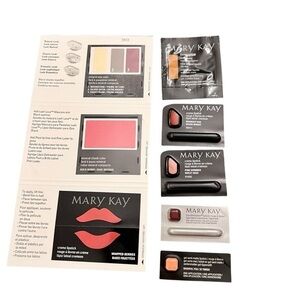 Mary‎ Kay Lot Assorted Samples New & Discontinued Colors Single Use Travel #107